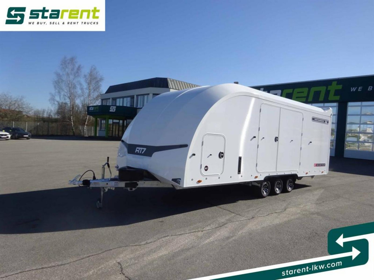 Brian James Trailers Race Transporter 7, Seilwinde, elektrische Klappe - Araba taşıyıcı römork: fotoğraf 1 Brian James Trailers Race Transporter 7, Seilwinde, elektrische Klappe - Araba taşıyıcı römork: fotoğraf 1