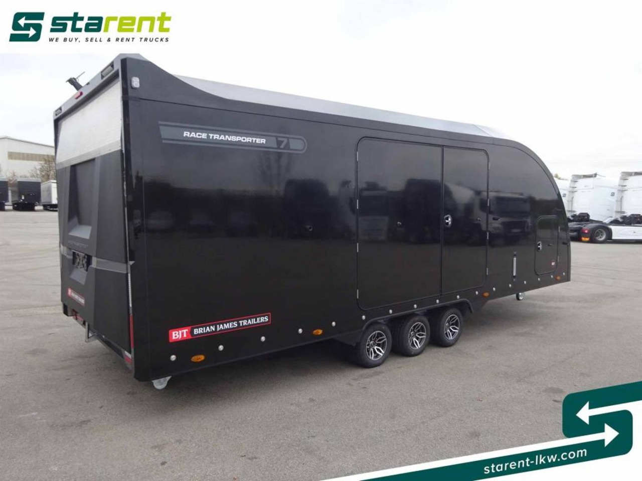 Brian James Trailers Race Transporter 7, Seilwinde, elektrische Klappe - Araba taşıyıcı römork: fotoğraf 5 Brian James Trailers Race Transporter 7, Seilwinde, elektrische Klappe - Araba taşıyıcı römork: fotoğraf 5