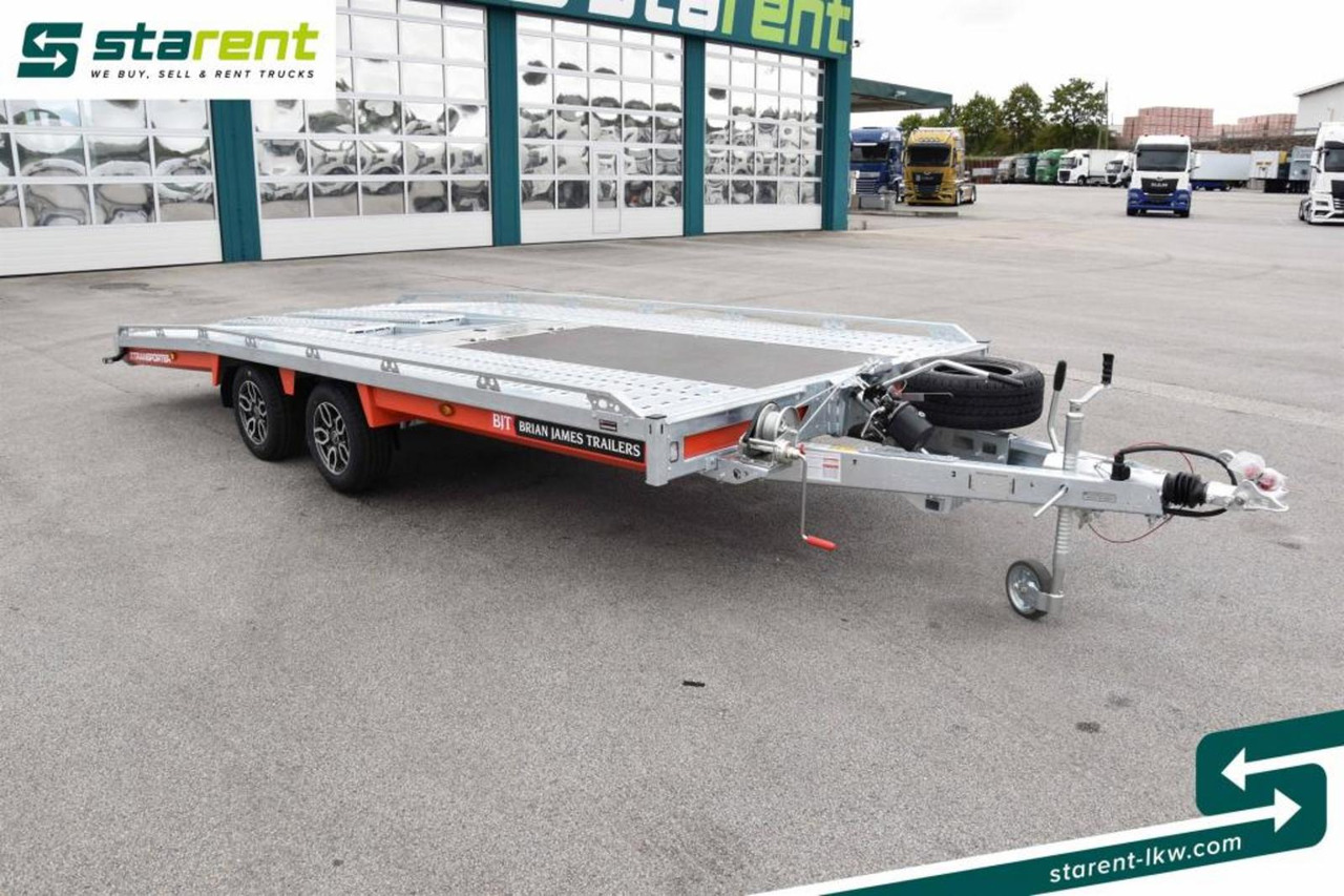 Brian James Trailers T-Transporter Rampen Seilwinde Kippbar Alu - Araba taşıyıcı römork: fotoğraf 3 Brian James Trailers T-Transporter Rampen Seilwinde Kippbar Alu - Araba taşıyıcı römork: fotoğraf 3