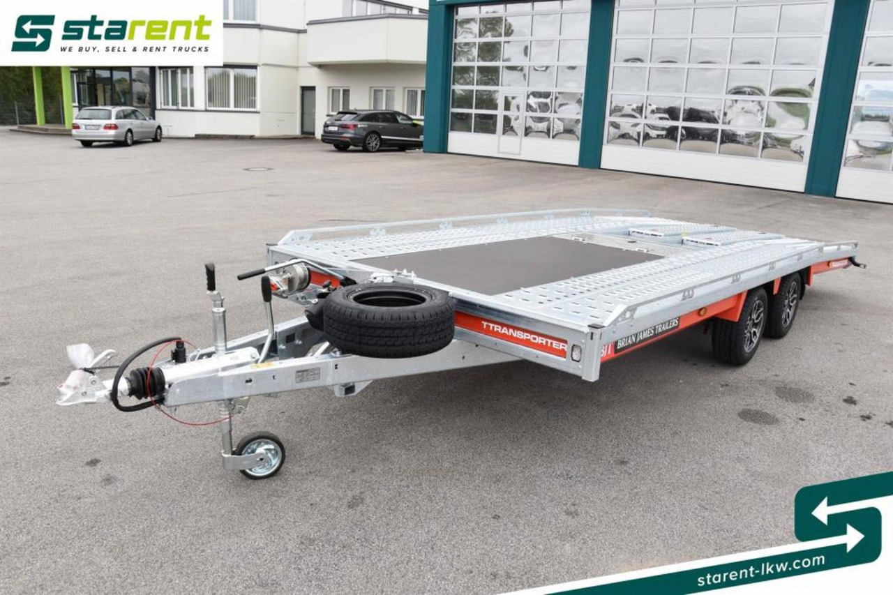Brian James Trailers T-Transporter Rampen Seilwinde Kippbar Alu - Araba taşıyıcı römork: fotoğraf 1 Brian James Trailers T-Transporter Rampen Seilwinde Kippbar Alu - Araba taşıyıcı römork: fotoğraf 1