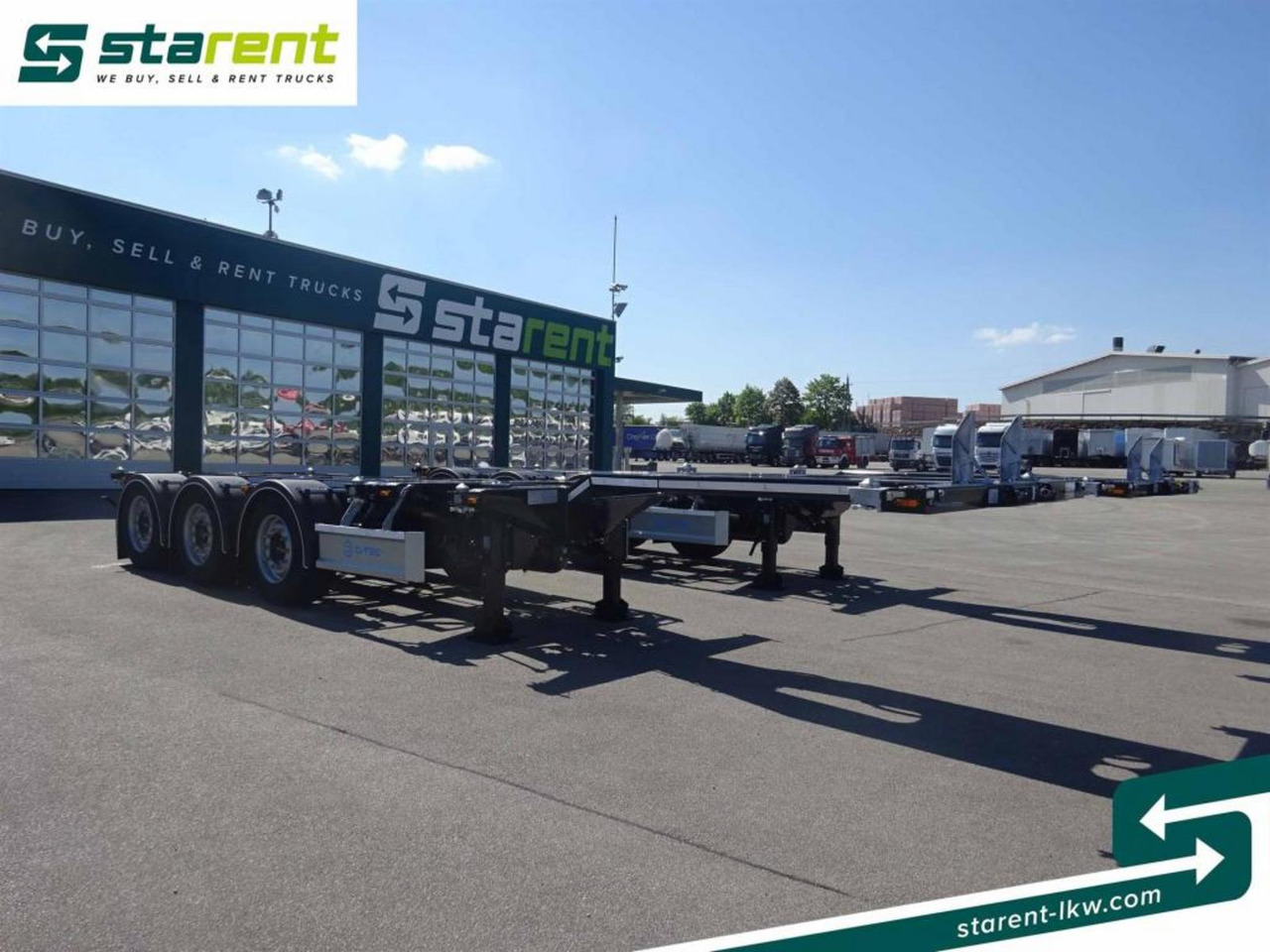 D-TEC Flexitrailer LS Containerchassis ADR - Konteynır taşıyıcı/ Yedek karoser dorse: fotoğraf 3 D-TEC Flexitrailer LS Containerchassis ADR - Konteynır taşıyıcı/ Yedek karoser dorse: fotoğraf 3