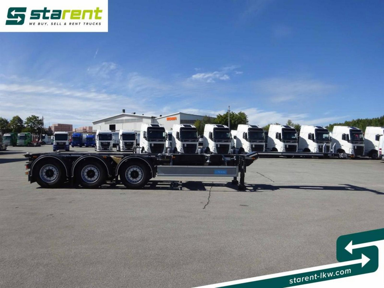 D-TEC Portmaster 1x20 / 2x20 / 1x30 / 1x40 / 1x45 - Konteynır taşıyıcı/ Yedek karoser römork: fotoğraf 4 D-TEC Portmaster 1x20 / 2x20 / 1x30 / 1x40 / 1x45 - Konteynır taşıyıcı/ Yedek karoser römork: fotoğraf 4