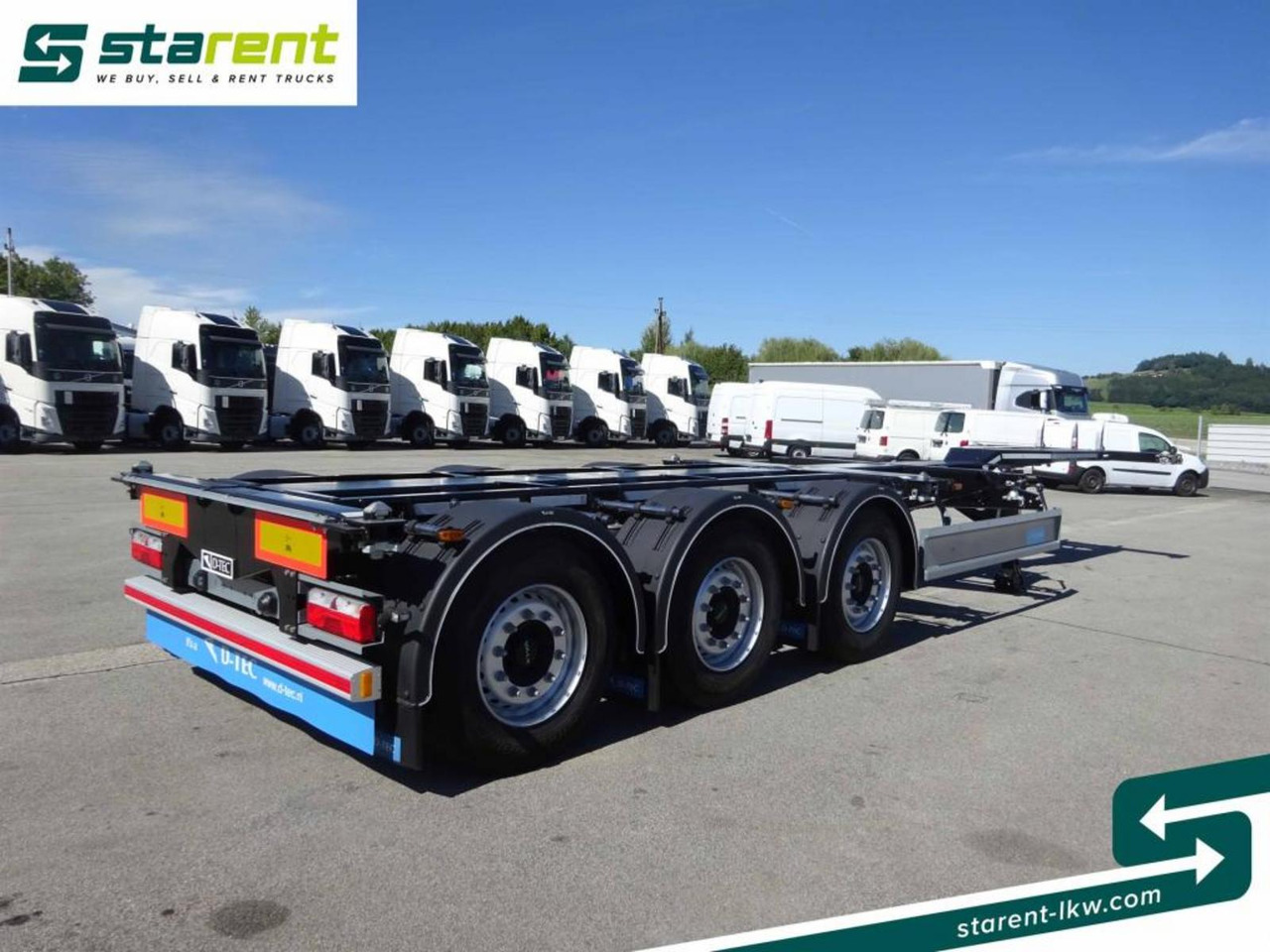 D-TEC Portmaster 1x20 / 2x20 / 1x30 / 1x40 / 1x45 - Konteynır taşıyıcı/ Yedek karoser römork: fotoğraf 5 D-TEC Portmaster 1x20 / 2x20 / 1x30 / 1x40 / 1x45 - Konteynır taşıyıcı/ Yedek karoser römork: fotoğraf 5