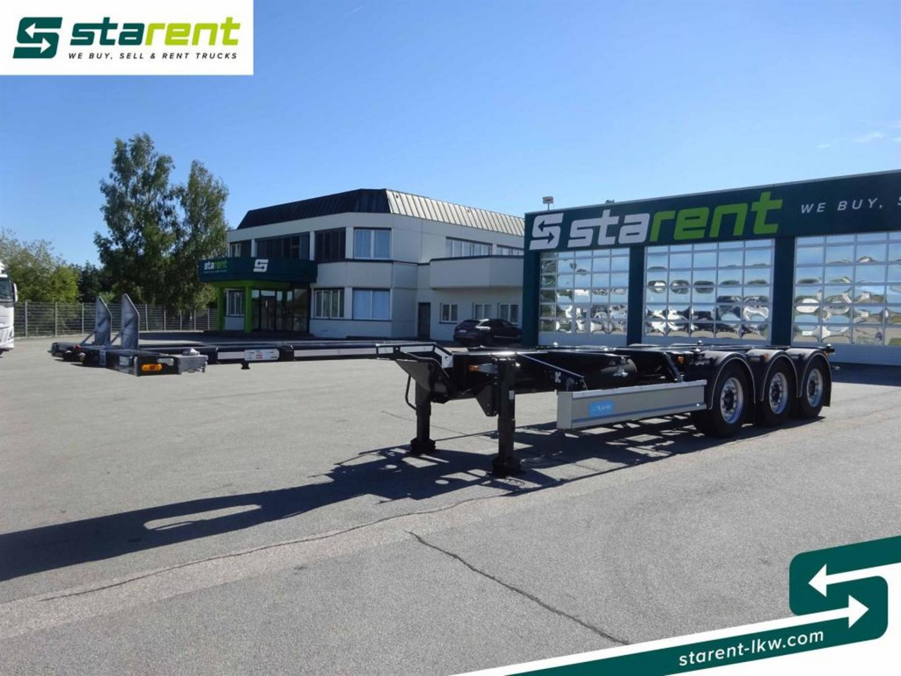 D-TEC Portmaster 1x20 / 2x20 / 1x30 / 1x40 / 1x45 - Konteynır taşıyıcı/ Yedek karoser römork: fotoğraf 1 D-TEC Portmaster 1x20 / 2x20 / 1x30 / 1x40 / 1x45 - Konteynır taşıyıcı/ Yedek karoser römork: fotoğraf 1