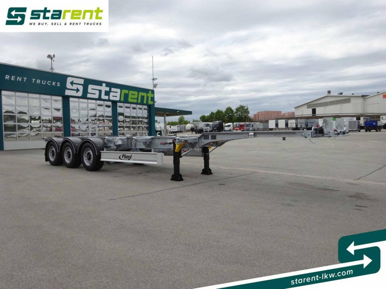 Fliegl Containerchassis ADR, 1x20/2x20/1x30/1x40/1x45 - Konteynır taşıyıcı/ Yedek karoser dorse: fotoğraf 3 Fliegl Containerchassis ADR, 1x20/2x20/1x30/1x40/1x45 - Konteynır taşıyıcı/ Yedek karoser dorse: fotoğraf 3