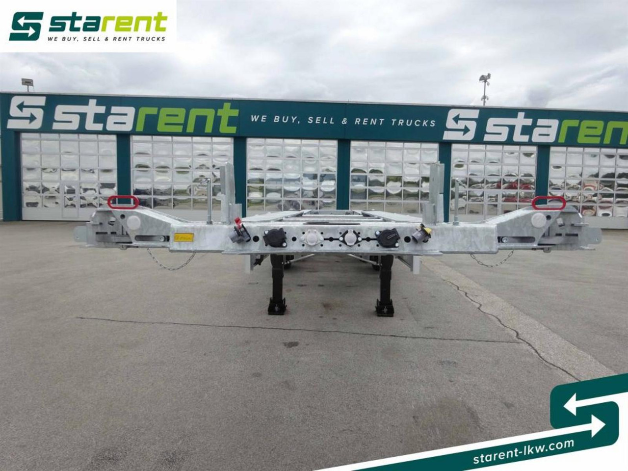 Fliegl Containerchassis ADR, 1x20/2x20/1x30/1x40/1x45 - Konteynır taşıyıcı/ Yedek karoser dorse: fotoğraf 2 Fliegl Containerchassis ADR, 1x20/2x20/1x30/1x40/1x45 - Konteynır taşıyıcı/ Yedek karoser dorse: fotoğraf 2