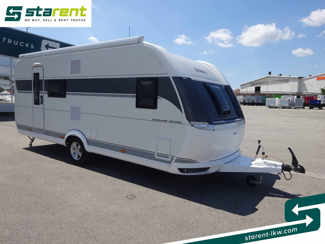 Hobby Excellent Edition 560 KMFe, 4 Schlafplätze - Çekme karavan: fotoğraf 3 Hobby Excellent Edition 560 KMFe, 4 Schlafplätze - Çekme karavan: fotoğraf 3