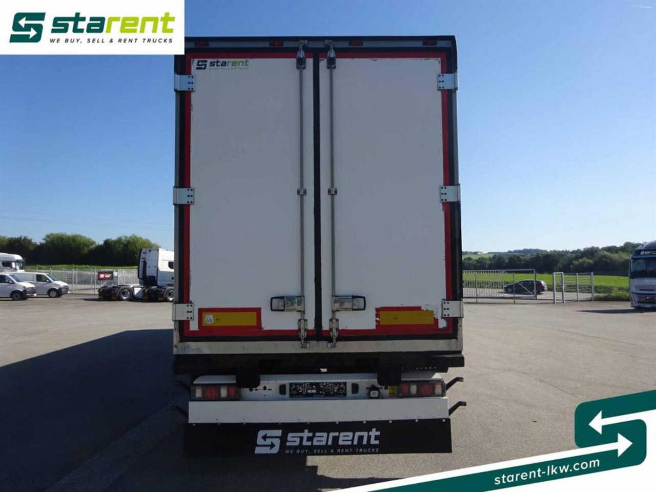 Frigorifik dorse Krone Carrier Vector 1950 Doppelstock Liftachse Trennw.: fotoğraf 6