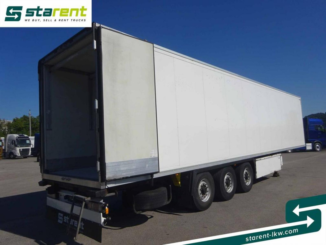 Frigorifik dorse Krone Carrier Vector 1950 Doppelstock Liftachse Trennw.: fotoğraf 9