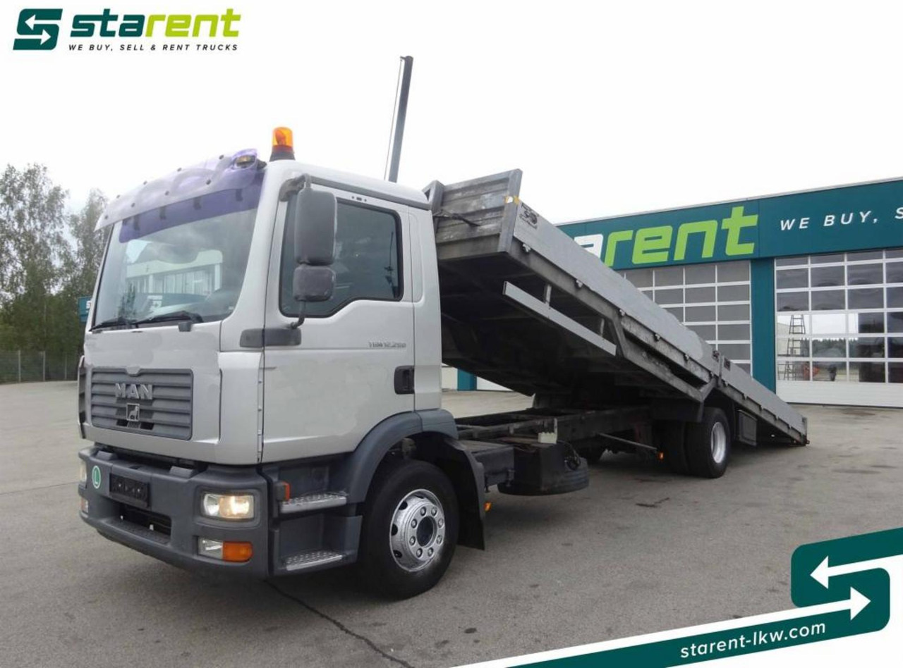 MAN TGM 12.280, Fahrzeugtransporter, kippbar - Araba taşıyıcı kamyon: fotoğraf 1 MAN TGM 12.280, Fahrzeugtransporter, kippbar - Araba taşıyıcı kamyon: fotoğraf 1