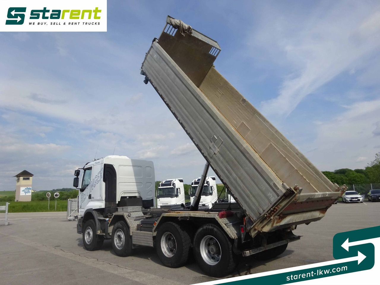 Renault Premium 450 DXi, 8x4, 3 Seitenkipper, Standklima - Damperli kamyon: fotoğraf 5 Renault Premium 450 DXi, 8x4, 3 Seitenkipper, Standklima - Damperli kamyon: fotoğraf 5