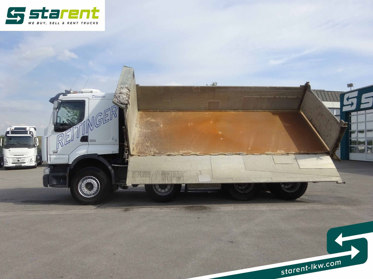 Renault Premium 450 DXi, 8x4, 3 Seitenkipper, Standklima - Damperli kamyon: fotoğraf 2 Renault Premium 450 DXi, 8x4, 3 Seitenkipper, Standklima - Damperli kamyon: fotoğraf 2