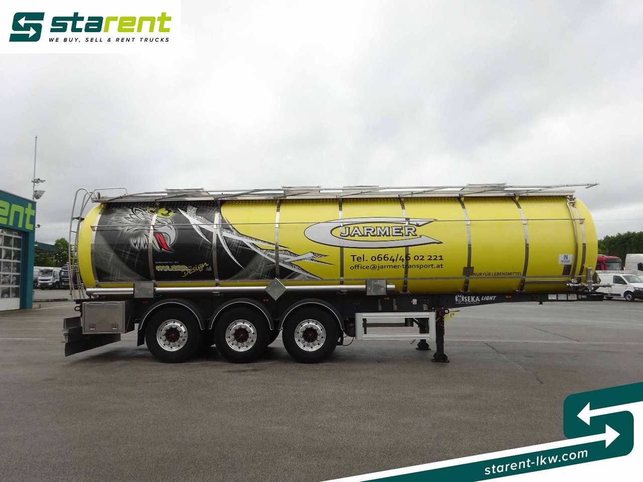 SEKA Lebensmitteltank, ADR, 33.000L, Liftachse - Tanker dorse: fotoğraf 4 SEKA Lebensmitteltank, ADR, 33.000L, Liftachse - Tanker dorse: fotoğraf 4