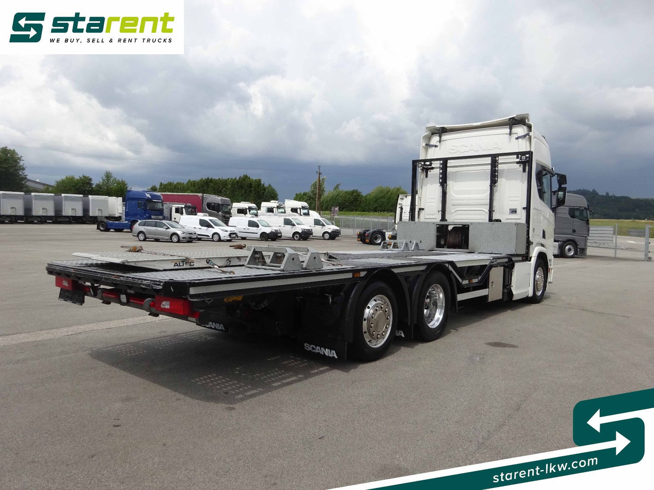 Scania R770 V8 Fahrzeugtransporter, Retarder, Seilwinde - Çekici kamyonu: fotoğraf 5 Scania R770 V8 Fahrzeugtransporter, Retarder, Seilwinde - Çekici kamyonu: fotoğraf 5