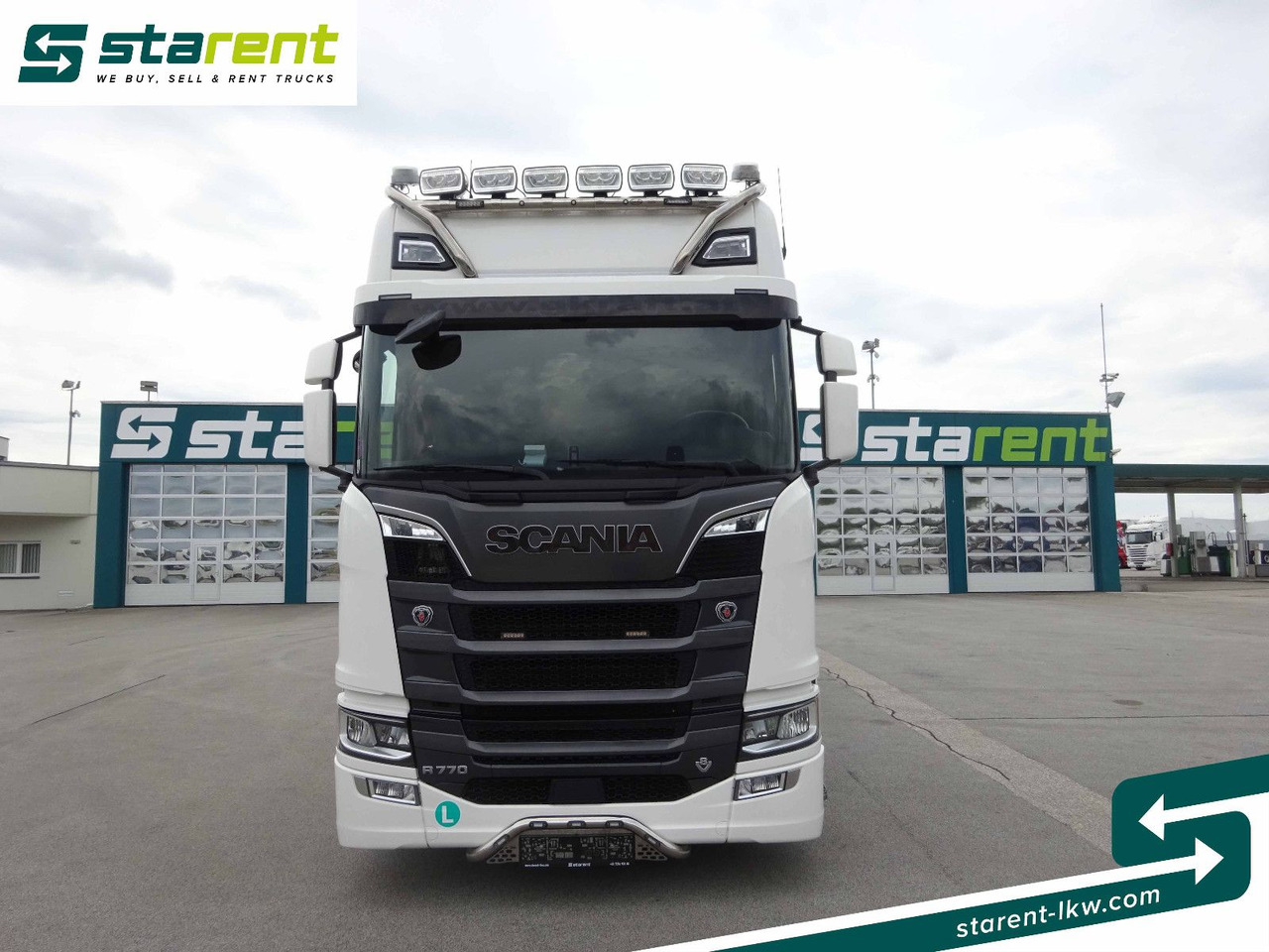 Scania R770 V8 Fahrzeugtransporter + Ziegler Anhänger - Çekici kamyonu: fotoğraf 2 Scania R770 V8 Fahrzeugtransporter + Ziegler Anhänger - Çekici kamyonu: fotoğraf 2