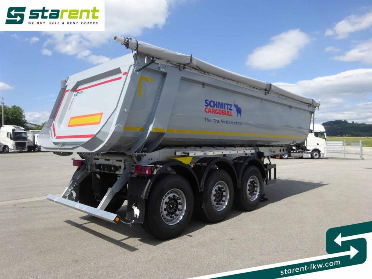 Schmitz 3-Achs Kipper, 24m³, Liftachse, Alu-Felgen - Damperli dorse: fotoğraf 5 Schmitz 3-Achs Kipper, 24m³, Liftachse, Alu-Felgen - Damperli dorse: fotoğraf 5