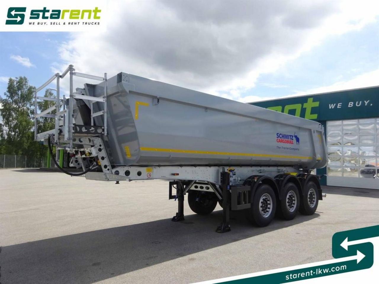 Schmitz 3-Achs Kipper, 24m³, Liftachse, Alu-Felgen - Damperli dorse: fotoğraf 1 Schmitz 3-Achs Kipper, 24m³, Liftachse, Alu-Felgen - Damperli dorse: fotoğraf 1