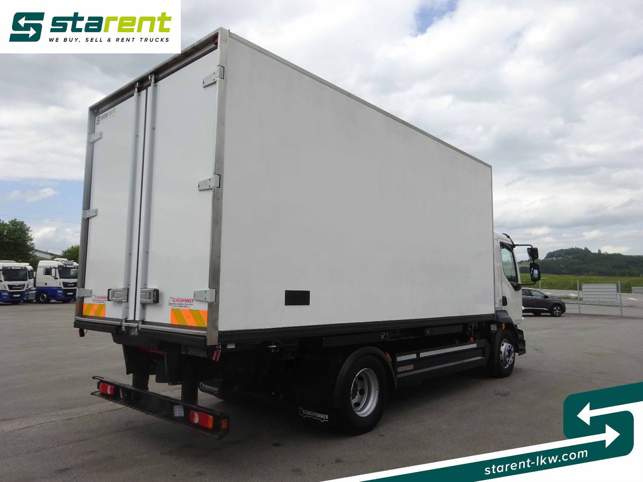 Volvo FL250 Wechselaufbau, Scheuwimmer Kühlwab, TK - Refrijeratör kamyon: fotoğraf 5 Volvo FL250 Wechselaufbau, Scheuwimmer Kühlwab, TK - Refrijeratör kamyon: fotoğraf 5
