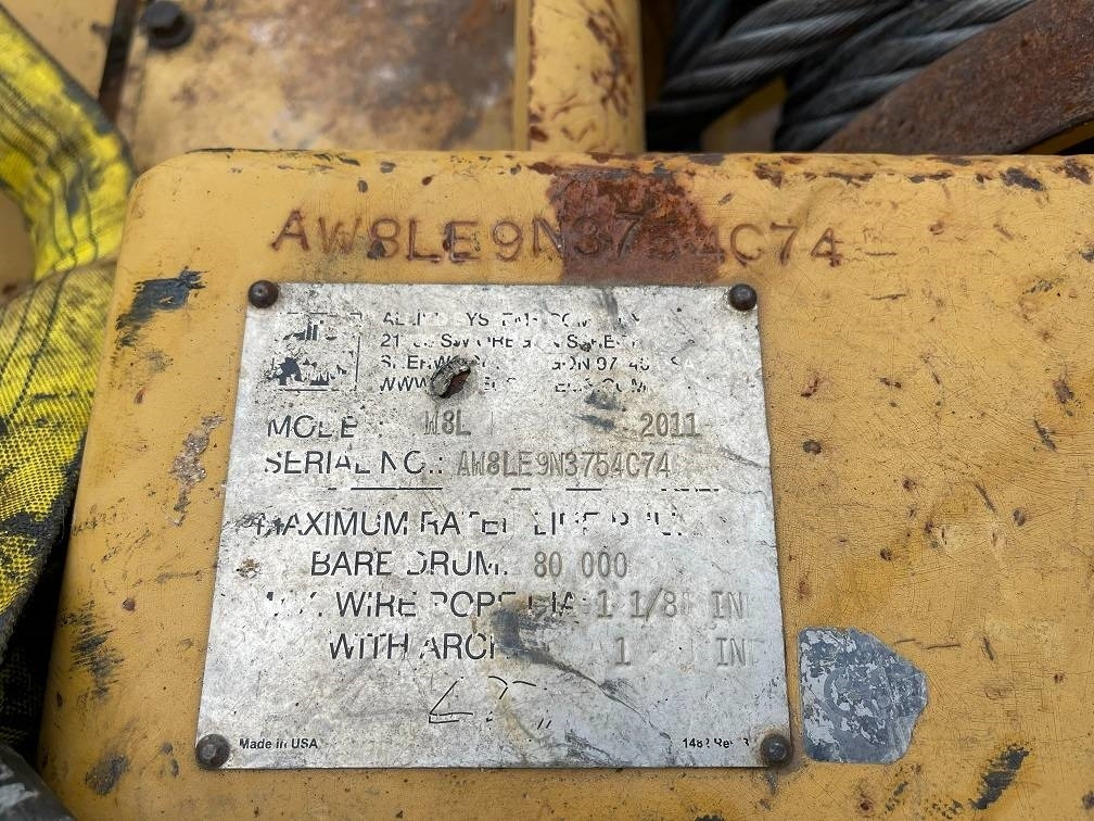 Allied systems w8l winch for cat d8 - Halatlı vinç - Buldozer: fotoğraf 5 Allied systems w8l winch for cat d8 - Halatlı vinç - Buldozer: fotoğraf 5