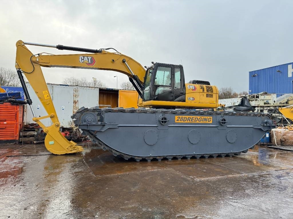 CAT 320 swampbuggy amphibious bigfloat - Amfibi ekskavatör: fotoğraf 1 CAT 320 swampbuggy amphibious bigfloat - Amfibi ekskavatör: fotoğraf 1