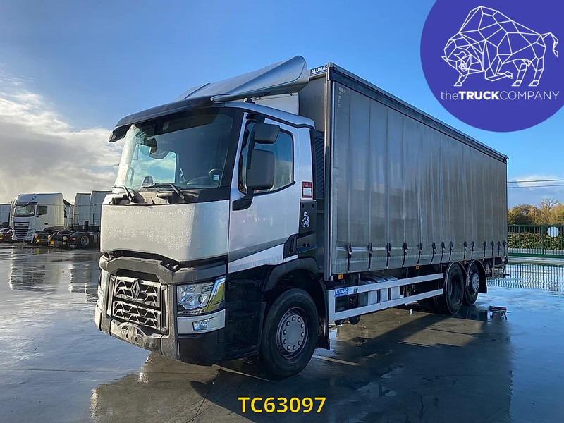 Renault T 380 - Tenteli kamyon: fotoğraf 1 Renault T 380 - Tenteli kamyon: fotoğraf 1