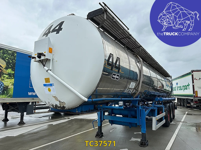 Van Hool Inox tank - Tanker dorse: fotoğraf 1 Van Hool Inox tank - Tanker dorse: fotoğraf 1