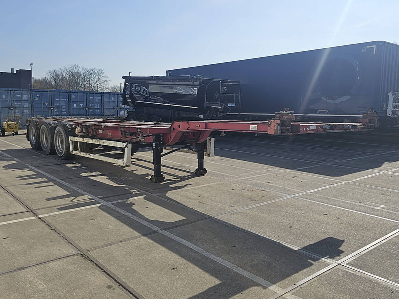Krone SD 27 2x20ft 1x30ft 1x40ft - Konteynır taşıyıcı/ Yedek karoser dorse: fotoğraf 3 Krone SD 27 2x20ft 1x30ft 1x40ft - Konteynır taşıyıcı/ Yedek karoser dorse: fotoğraf 3