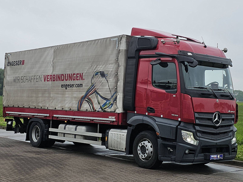 Mercedes-Benz ACTROS 1836 STR. SP. TAILLIFT - Tenteli kamyon: fotoğraf 5 Mercedes-Benz ACTROS 1836 STR. SP. TAILLIFT - Tenteli kamyon: fotoğraf 5