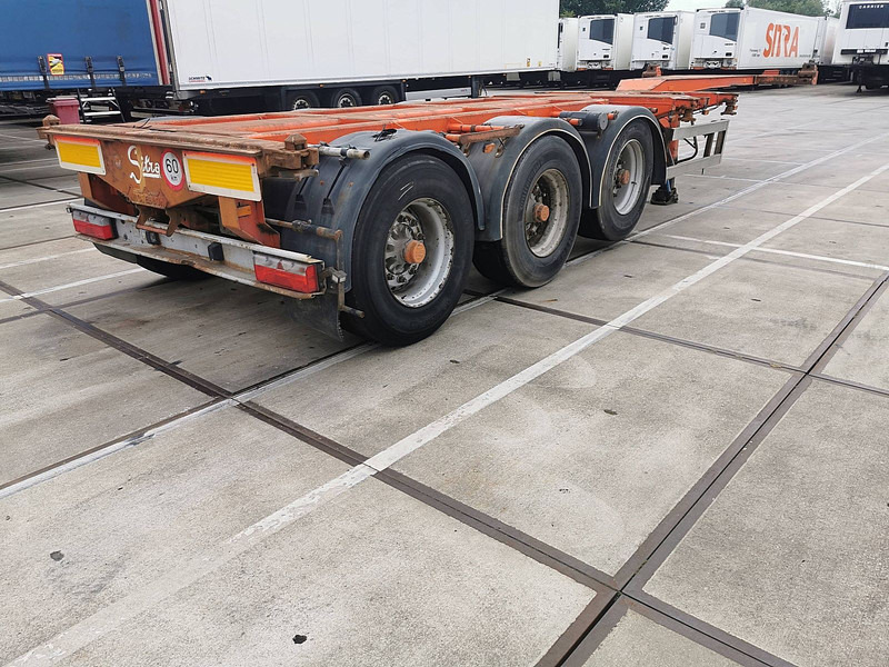 Nooteboom FT 43 03 V lift axle; BPW - Konteynır taşıyıcı/ Yedek karoser dorse: fotoğraf 2 Nooteboom FT 43 03 V lift axle; BPW - Konteynır taşıyıcı/ Yedek karoser dorse: fotoğraf 2