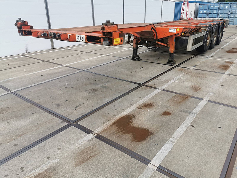 Nooteboom FT 43 03 V lift axle; BPW - Konteynır taşıyıcı/ Yedek karoser dorse: fotoğraf 1 Nooteboom FT 43 03 V lift axle; BPW - Konteynır taşıyıcı/ Yedek karoser dorse: fotoğraf 1