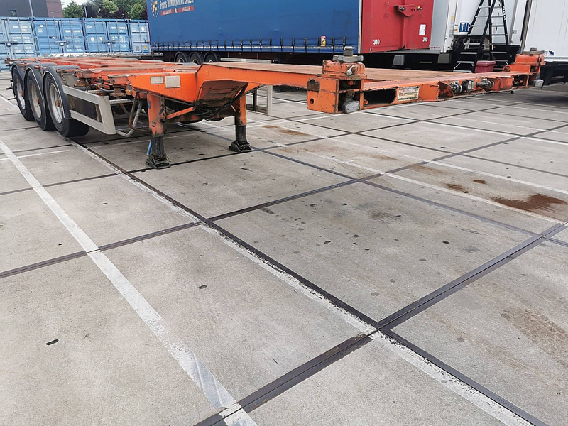 Nooteboom FT 43 03 V lift axle; BPW - Konteynır taşıyıcı/ Yedek karoser dorse: fotoğraf 3 Nooteboom FT 43 03 V lift axle; BPW - Konteynır taşıyıcı/ Yedek karoser dorse: fotoğraf 3