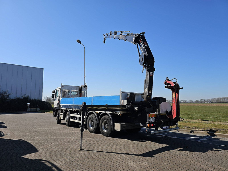 Sal/ Açık kasa kamyon, Vinçli kamyon Renault C 430 8X4 HIAB 228ES-5 REM: fotoğraf 6