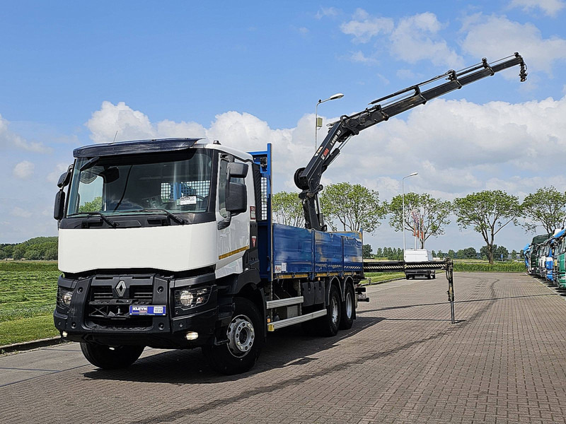 Renault K 430 HIAB 188ES4 - Sal/ Açık kasa kamyon, Vinçli kamyon: fotoğraf 2 Renault K 430 HIAB 188ES4 - Sal/ Açık kasa kamyon, Vinçli kamyon: fotoğraf 2