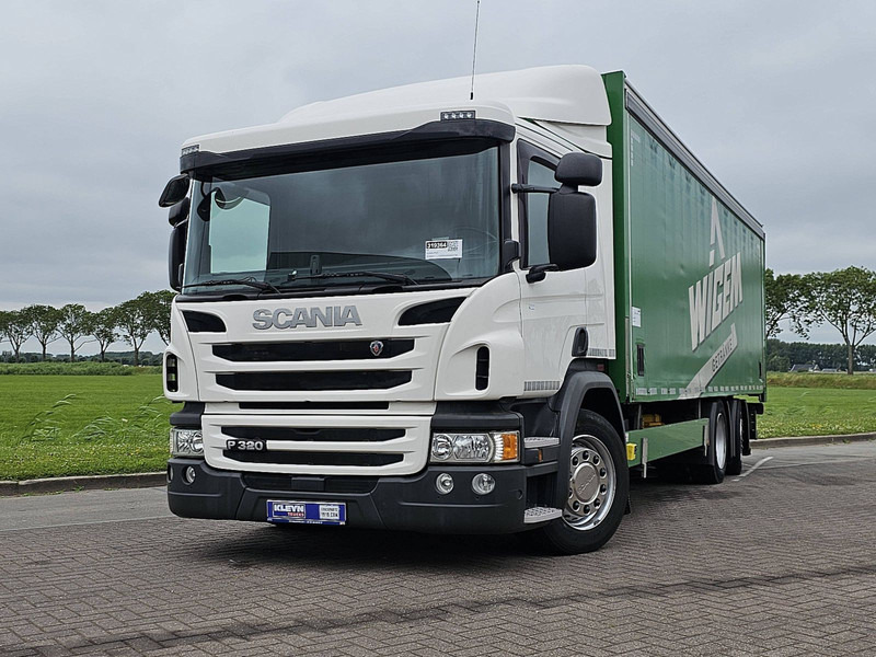 Scania P320 - Tenteli kamyon: fotoğraf 1 Scania P320 - Tenteli kamyon: fotoğraf 1