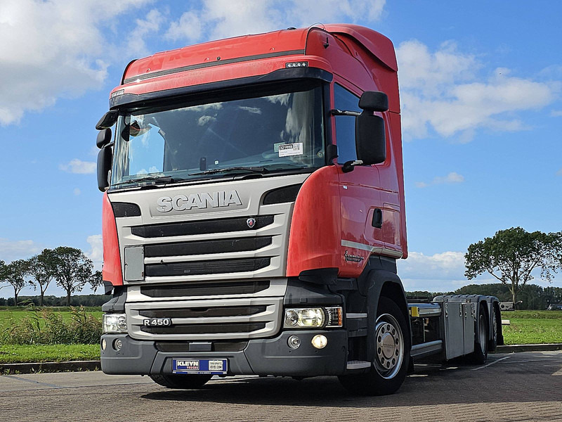Scania R450 HL 6X2*4 RET. CROWN - Konteynır taşıyıcı/ Yedek karoser kamyon: fotoğraf 1 Scania R450 HL 6X2*4 RET. CROWN - Konteynır taşıyıcı/ Yedek karoser kamyon: fotoğraf 1