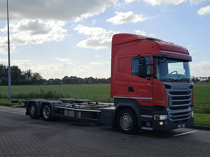 Scania R450 HL 6X2*4 RET. CROWN - Konteynır taşıyıcı/ Yedek karoser kamyon: fotoğraf 5 Scania R450 HL 6X2*4 RET. CROWN - Konteynır taşıyıcı/ Yedek karoser kamyon: fotoğraf 5