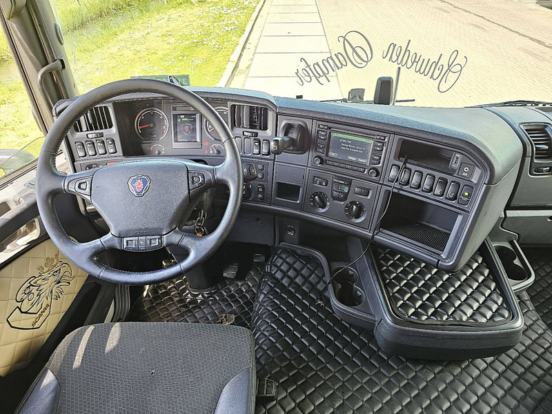 Sal/ Açık kasa kamyon, Vinçli kamyon Scania R490 HMF 6020: fotoğraf 8