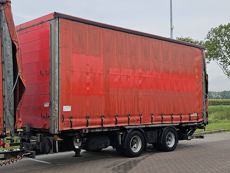 Wecon AZ220 TANDEM BDF+BOX TAILLIFT - Tenteli römork: fotoğraf 3 Wecon AZ220 TANDEM BDF+BOX TAILLIFT - Tenteli römork: fotoğraf 3