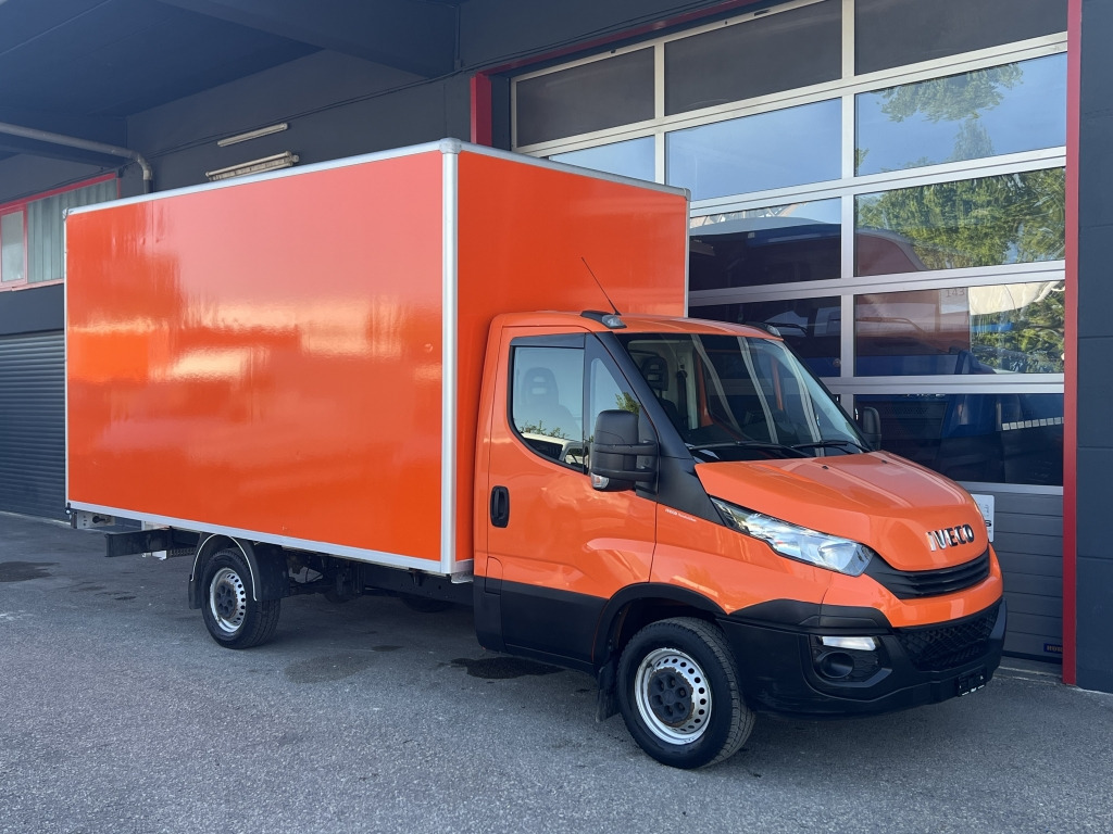 Iveco Daily 35S14 Thermokoffer 4,35m Klima Automatik!! - Kapalı kasa kamyonet: fotoğraf 1 Iveco Daily 35S14 Thermokoffer 4,35m Klima Automatik!! - Kapalı kasa kamyonet: fotoğraf 1