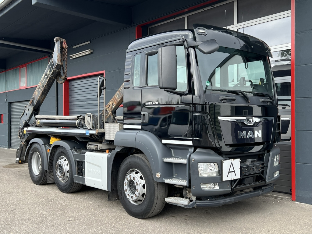 MAN TGS 26.420 Klimaauto. Motorbremse Meiller AK16NT - Damperli kamyon: fotoğraf 1 MAN TGS 26.420 Klimaauto. Motorbremse Meiller AK16NT - Damperli kamyon: fotoğraf 1