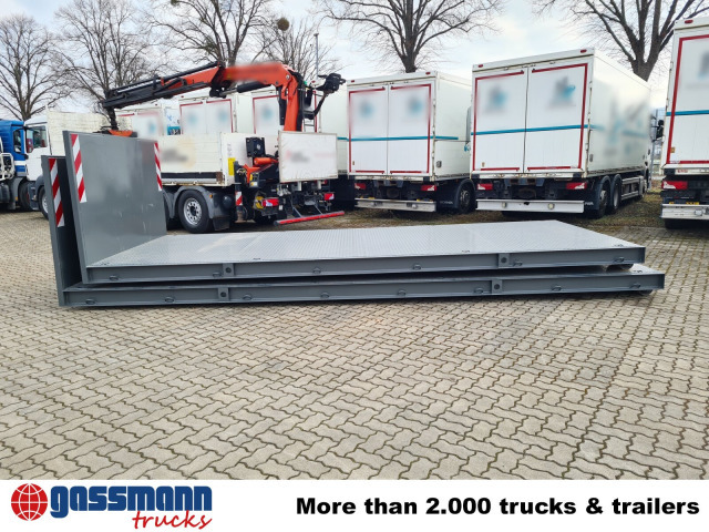 Abrollplattform 6000mm - Kancalı konteyner: fotoğraf 4 Abrollplattform 6000mm - Kancalı konteyner: fotoğraf 4