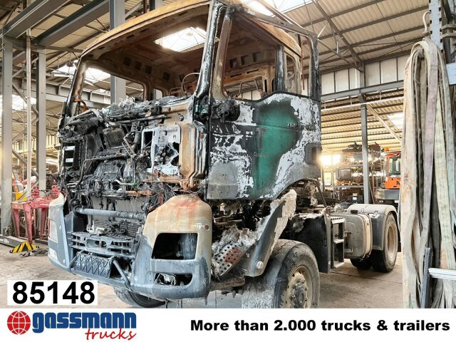 MAN TGS 18.480 4x4 BLS, BRANDSCHADEN - Çekici: fotoğraf 1 MAN TGS 18.480 4x4 BLS, BRANDSCHADEN - Çekici: fotoğraf 1