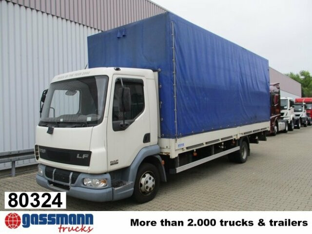 DAF DAF AE 45.150 LF 4x2, Plane Spriegel LBW - Sal/ Açık kasa kamyon: fotoğraf 1 DAF DAF AE 45.150 LF 4x2, Plane Spriegel LBW - Sal/ Açık kasa kamyon: fotoğraf 1