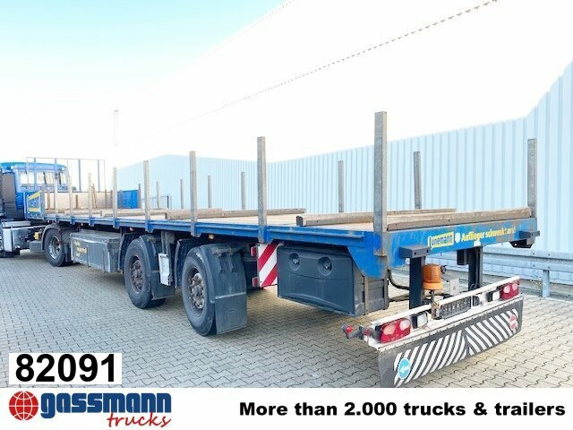 Fliegl SZS 290, Zwangsgelenkt - Açık/ Sal dorse: fotoğraf 1 Fliegl SZS 290, Zwangsgelenkt - Açık/ Sal dorse: fotoğraf 1