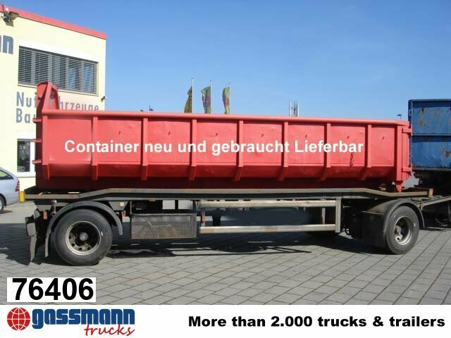 Hüffermann HAR 1870 - Kancali yükleyici/ Hidrolift römork: fotoğraf 1 Hüffermann HAR 1870 - Kancali yükleyici/ Hidrolift römork: fotoğraf 1