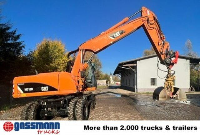 CAT M318D Mobilbagger - İş makinaları: fotoğraf 4 CAT M318D Mobilbagger - İş makinaları: fotoğraf 4