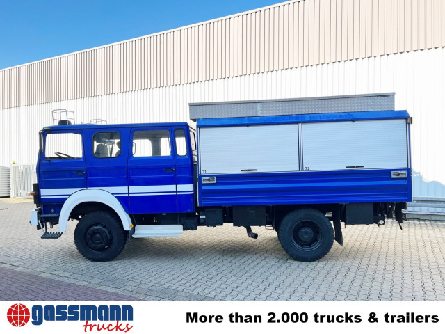 Iveco 120-23 AW 4x4 Doka, V8-Motor, Gerätewagen, - Sal/ Açık kasa kamyon: fotoğraf 4 Iveco 120-23 AW 4x4 Doka, V8-Motor, Gerätewagen, - Sal/ Açık kasa kamyon: fotoğraf 4