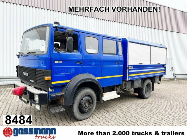 Iveco 120-23 AW 4x4 Doka, V8-Motor, Gerätewagen, - İtfaiye aracı: fotoğraf 1 Iveco 120-23 AW 4x4 Doka, V8-Motor, Gerätewagen, - İtfaiye aracı: fotoğraf 1