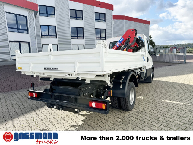 Yeni Damperli kamyon, Vinçli kamyon Iveco Daily 70C18H 4x2 mit Kran HMF 340-K3, Funk: fotoğraf 13