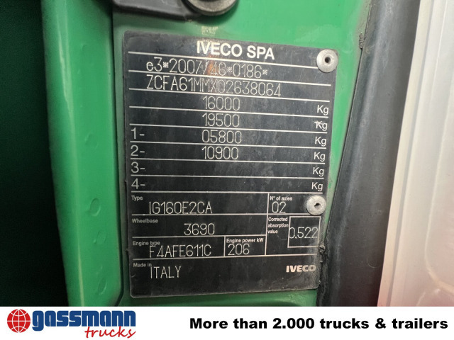 Iveco EuroCargo ML160E28 4x2 mit Kran Hiab XS 088 ES-2 - Damperli kamyon, Vinçli kamyon: fotoğraf 5 Iveco EuroCargo ML160E28 4x2 mit Kran Hiab XS 088 ES-2 - Damperli kamyon, Vinçli kamyon: fotoğraf 5